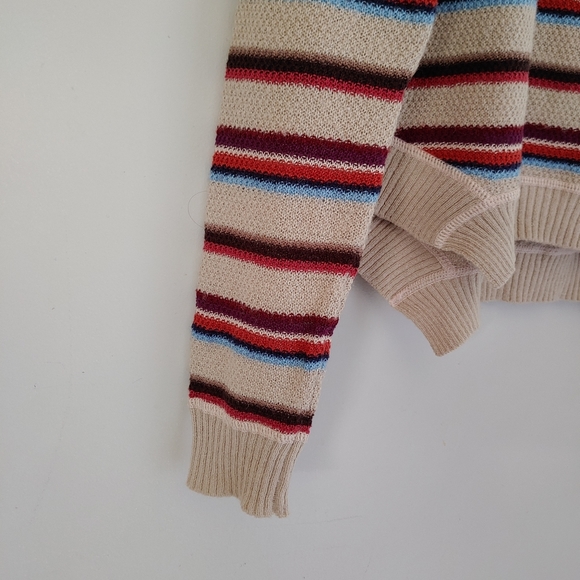 FP Beach Free People Road Trip Knit Pullover Sweater Striped Size XS - Picture 10 of 16